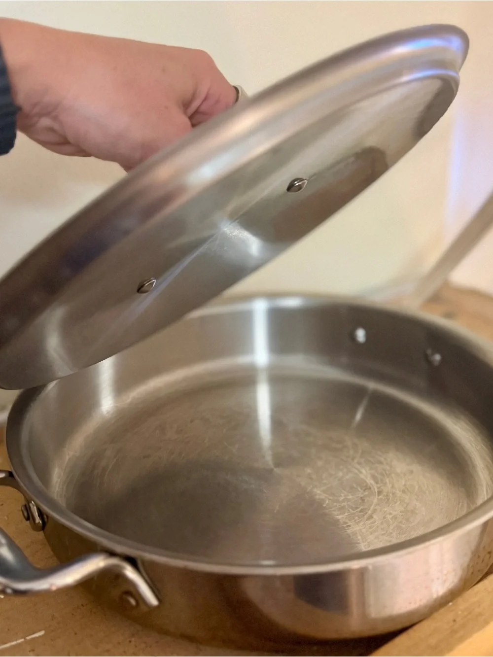 All-Clad Stainless Steel Saucepan and Sauté Pan Set
